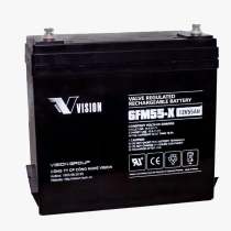 Ắc quy Vision 6FM55-X (12V-55Ah)