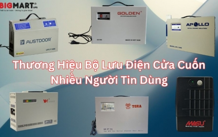 8 Thương Hiệu Bộ Lưu Điện Cửa Cuốn Nhiều Người Tin Dùng