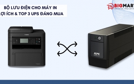 Bộ lưu điện cho máy in: Lợi ích & Top 3 UPS đáng mua