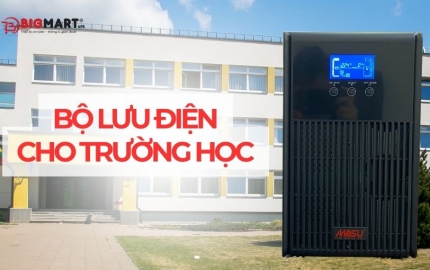 Bộ lưu điện cho trường học: Giải pháp an toàn cho thiết bị điện