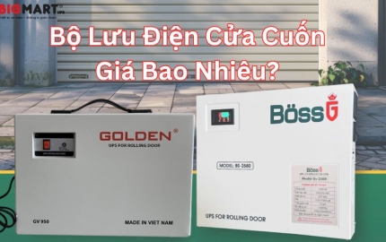 Bộ Lưu Điện Cửa Cuốn Giá Bao Nhiêu? Top 10 Sản Phẩm Tốt Nhất