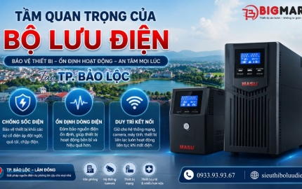 Bộ Lưu Điện TP Bảo Lộc: Địa Chỉ Cung Cấp Uy Tín, Giá Tại Kho