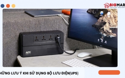 Lưu ý khi sử dụng bộ lưu điện(UPS): Bí quyết kéo dài tuổi thọ thiết bị điện