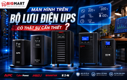 Màn Hình Trên Bộ Lưu Điện UPS Có Thật Sự Cần Thiết?