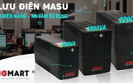 Mua thiết bị lưu trữ điện hãy đến ngay Bigmart UPS