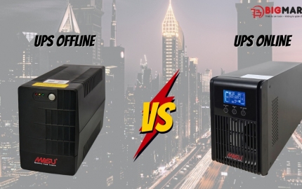 So Sánh Bộ Lưu Điện Offline Và Online – Giải Pháp Nào Phù Hợp Cho Doanh Nghiệp?