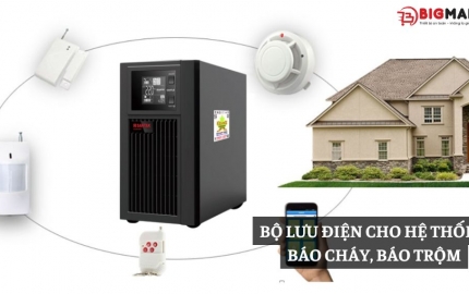 Tham Khảo Top 5 Bộ Lưu Điện Cho Hệ Thống Báo Cháy, Báo Trộm