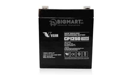 Ắc quy Vision CP1250 (12V-5Ah)
