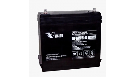 Ắc quy Vision 6FM55-X (12V-55Ah)