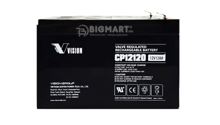 Ắc quy Vision CP12120 (12V-12Ah)