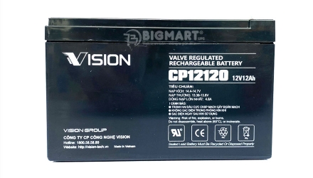 Ắc quy Vision CP12120 (12V-12Ah)