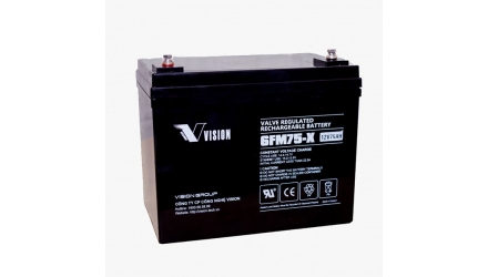 Ắc quy Vision 6FM75-X (12V-75Ah)