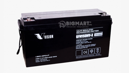Ắc quy Vision 6FM150MV-X (12V-150Ah)