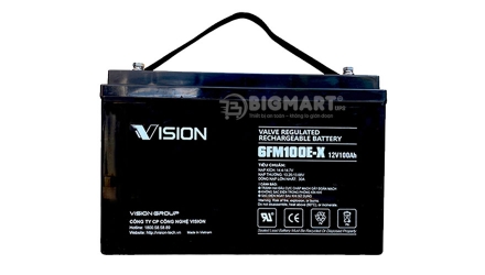 Ắc quy Vision 6FM100E-X (12V-100Ah)