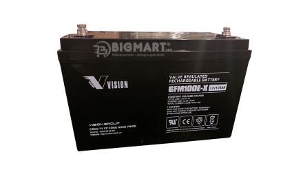 Ắc quy Vision 6FM100E-X (12V-100Ah)