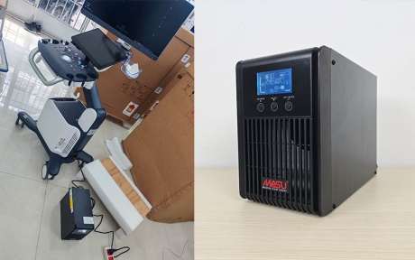 Bàn giao bộ lưu điện Masu MS-1K LCD cho trung tâm xét nghiệm, siêu âm