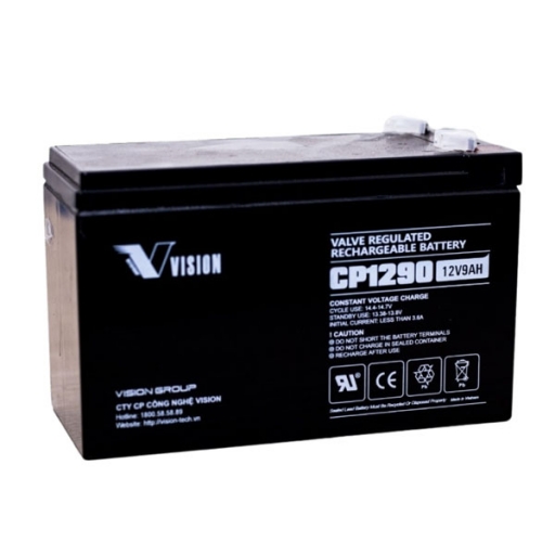 Ắc quy Vision CP1290 (12V-9Ah)