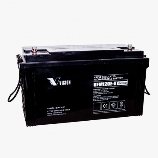 Ắc quy Vision 6FM120E-X (12V-120Ah)