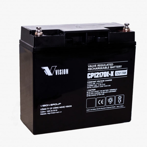 Ắc quy Vision CP12170E-X (12V-17Ah)