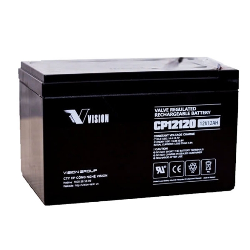 Ắc quy Vision CP12120 (12V-12Ah)