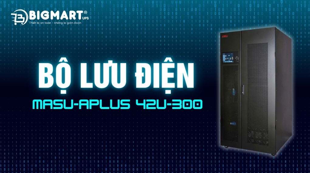 Bộ lưu điện công nghiệp Masu Aplus 42U-300(PM-50) 300KVA