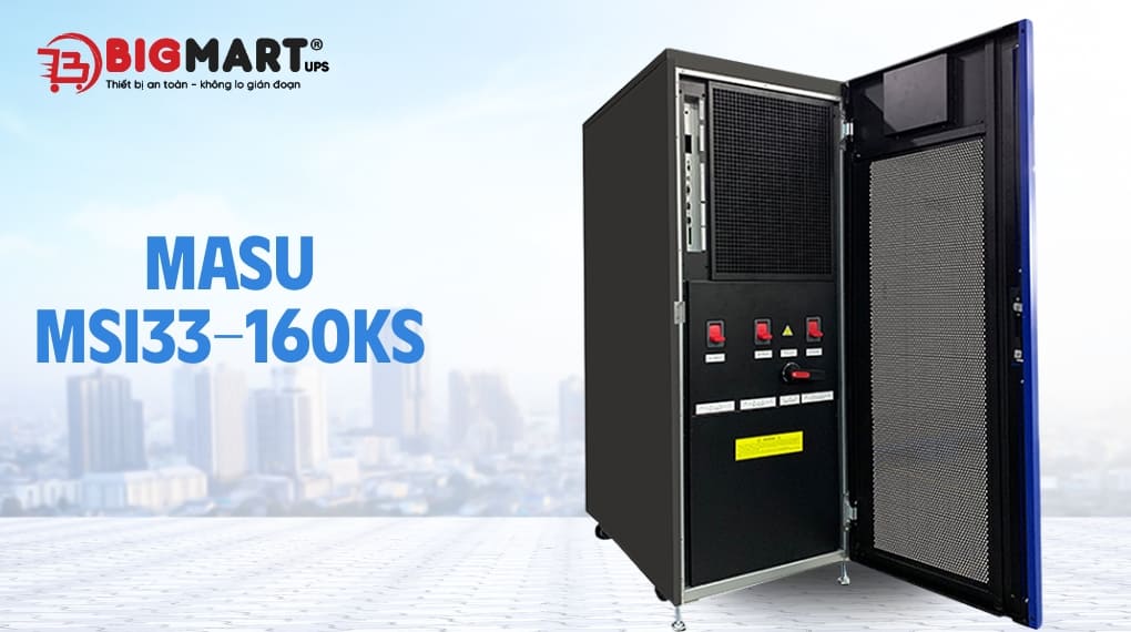 Bộ lưu điện công nghiệp Masu MSI33 – 160KS