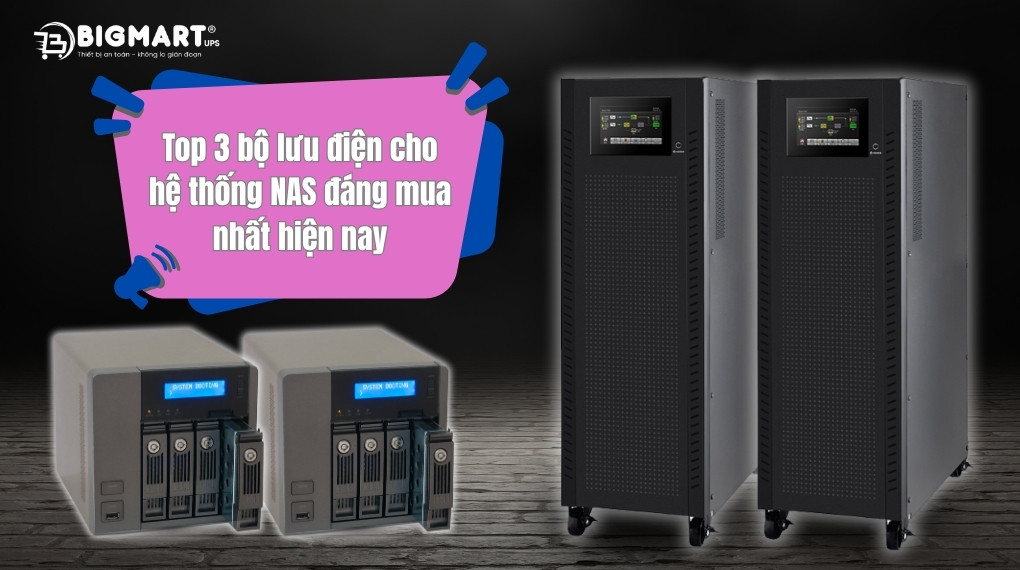 Bộ lưu điện cho hệ thống NAS