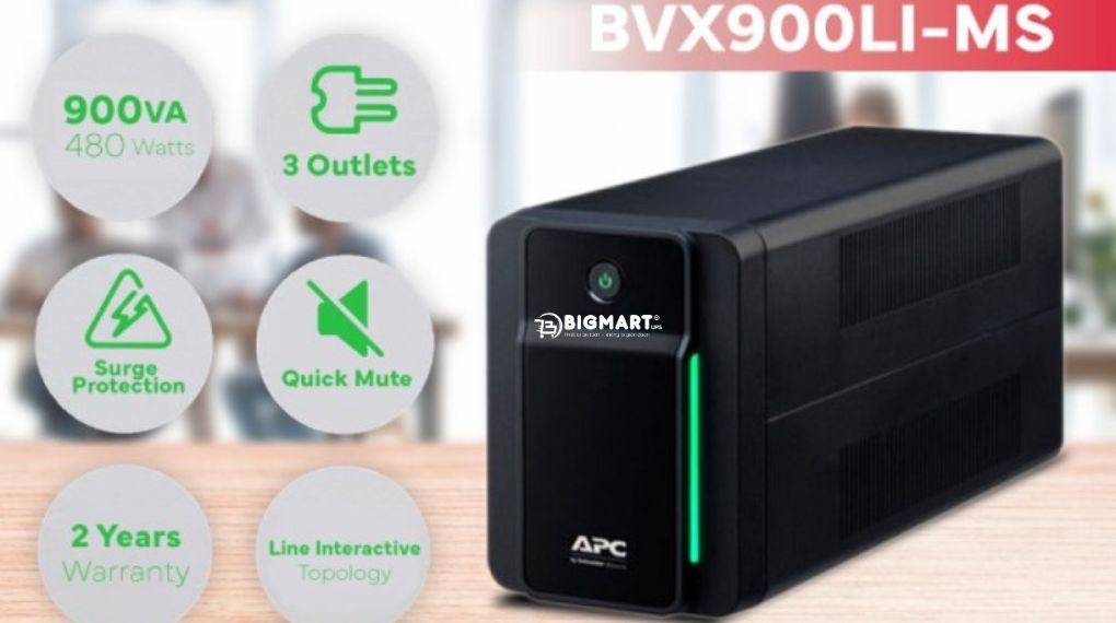 UPS APC Line Interacitve VX900LI-MS 900VA/480W