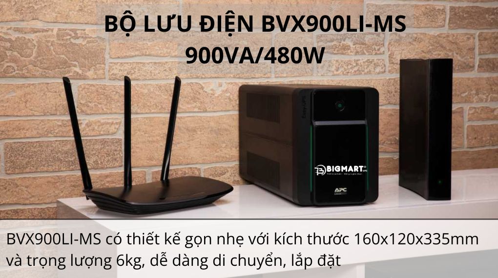 Bộ Lưu Điện APC Line Interacitve VX900LI-MS 480W