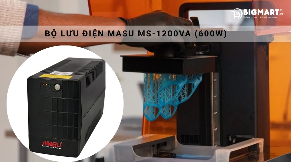 Bộ lưu điện MASU MS 1200VA(600W)