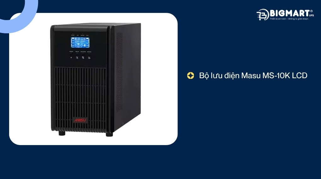 Bộ lưu điện Online Masu MS-10K LCD