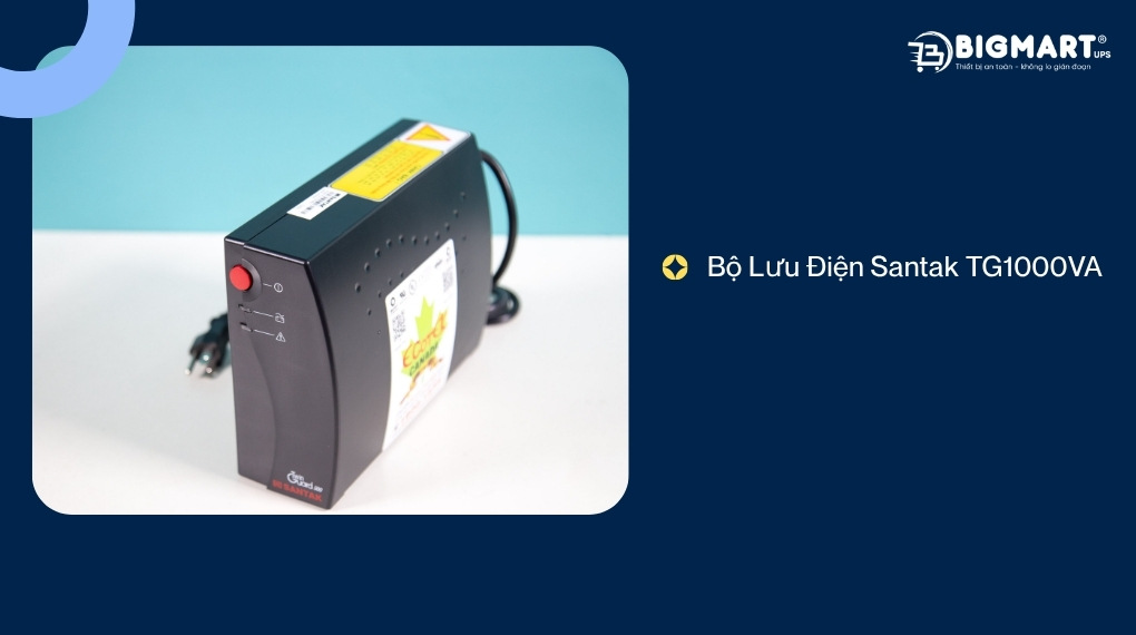 Bộ Lưu Điện UPS Santak TG1000VA/600W