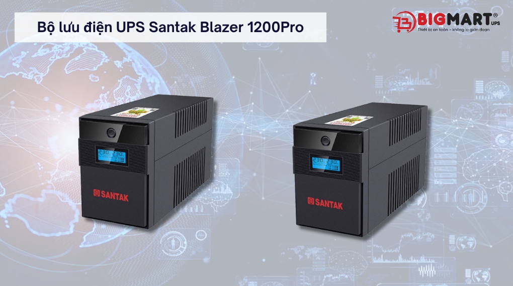 Bộ lưu điện UPS Santak Blazer 1200Pro