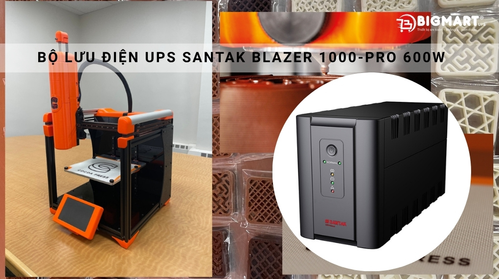 Bộ Lưu Điện UPS Santak Blazer 1000-Pro 600W