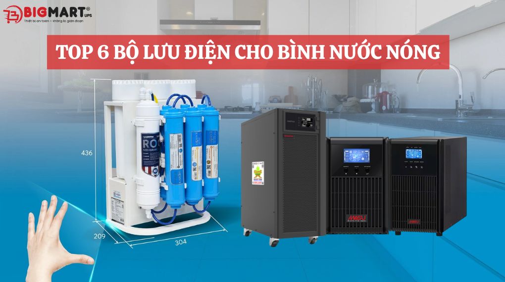 Bộ lưu điện cho bình nước nóng