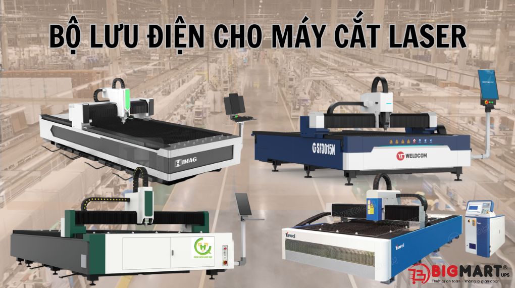 Bộ Lưu Điện Cho Máy Cắt Laser: Tại Sao Cần Và Top 4 UPS Tốt Nhất