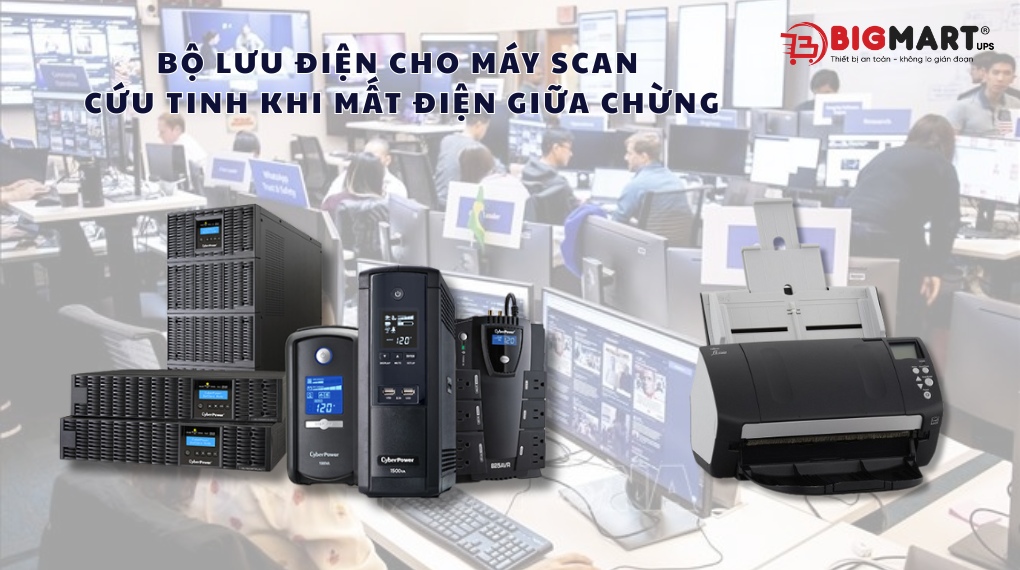 Bộ lưu điện cho máy scan