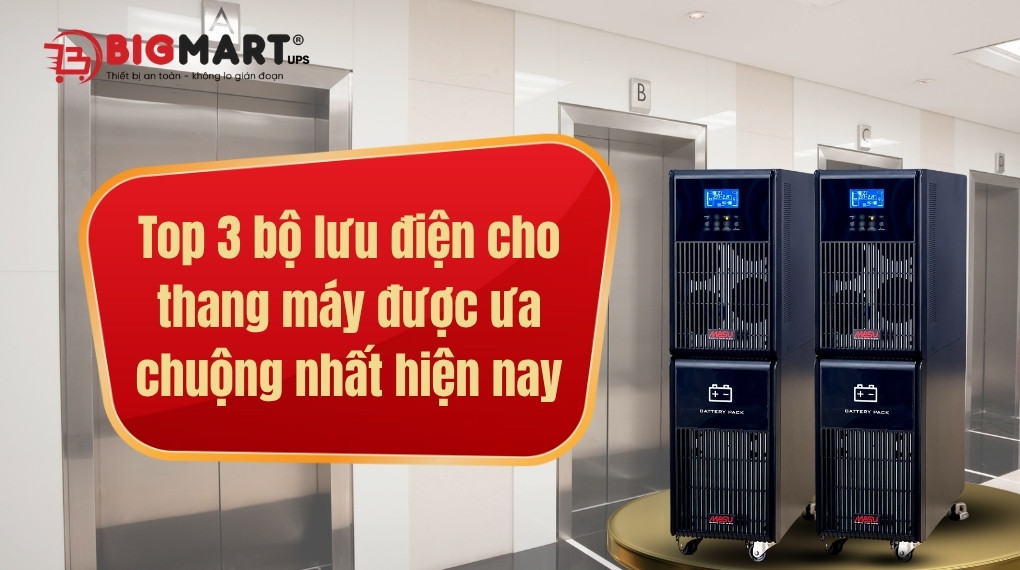 Bộ lưu điện cho thang máy