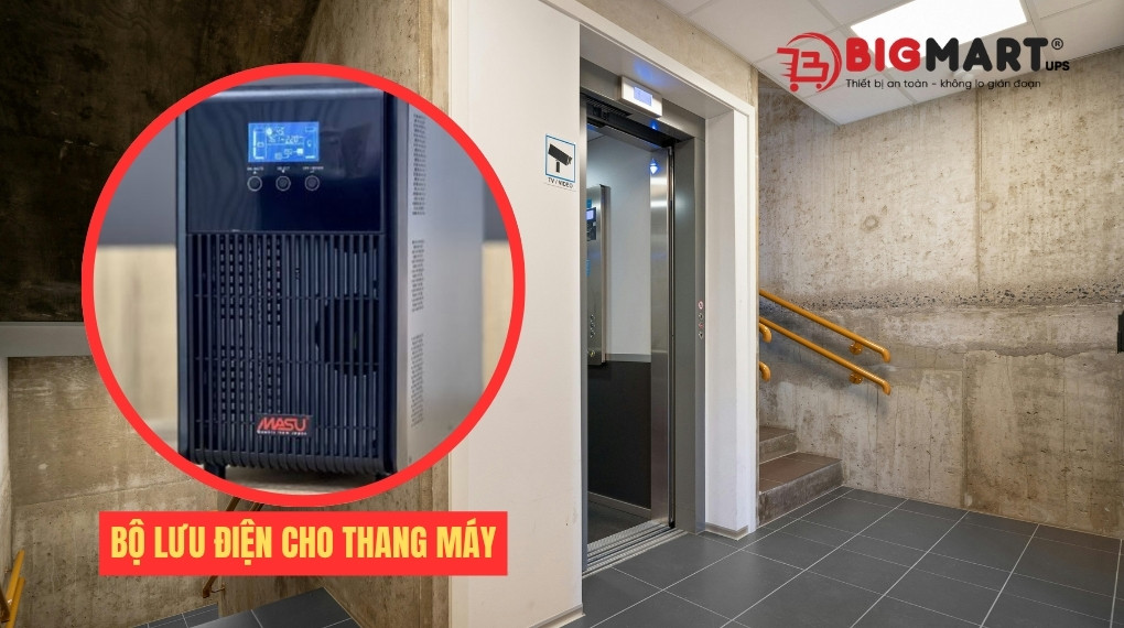 Bộ lưu điện cho thang máy 