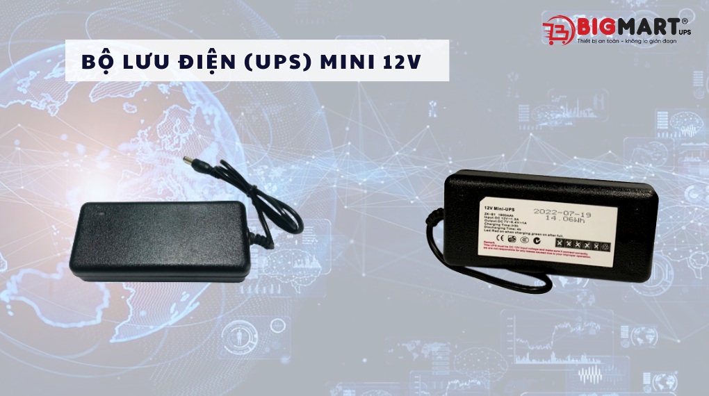 Bộ lưu điện UPS MINI 12V