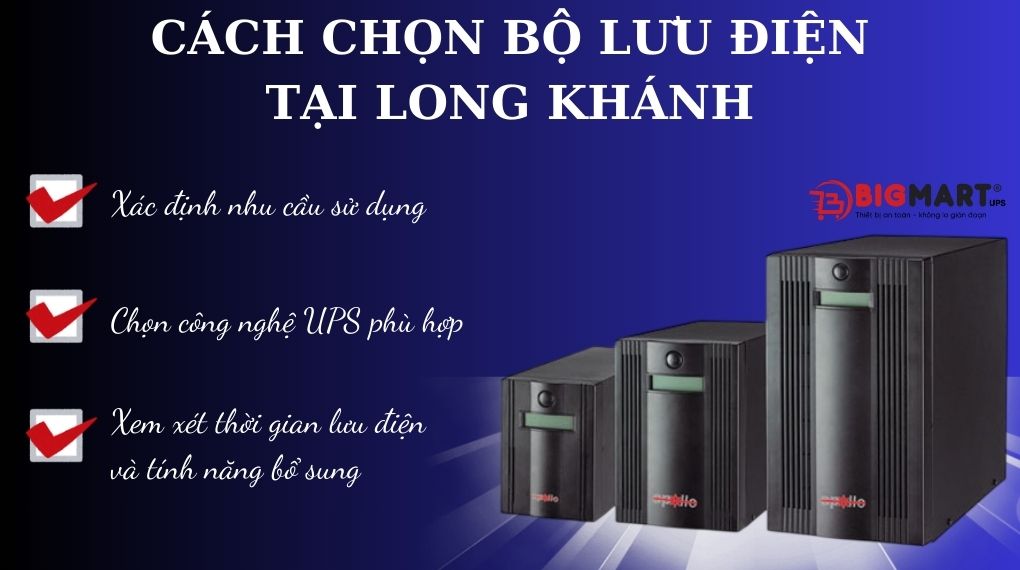 Bộ lưu điện UPS tại Long Khánh