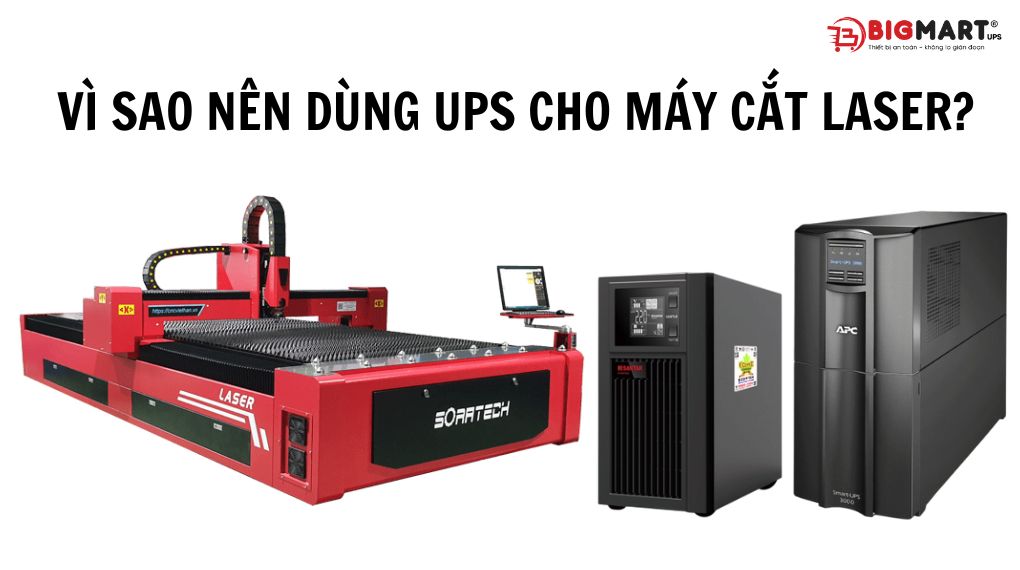 Bộ Lưu Điện Cho Máy Cắt Laser: Tại Sao Cần Và Top 4 UPS Tốt Nhất