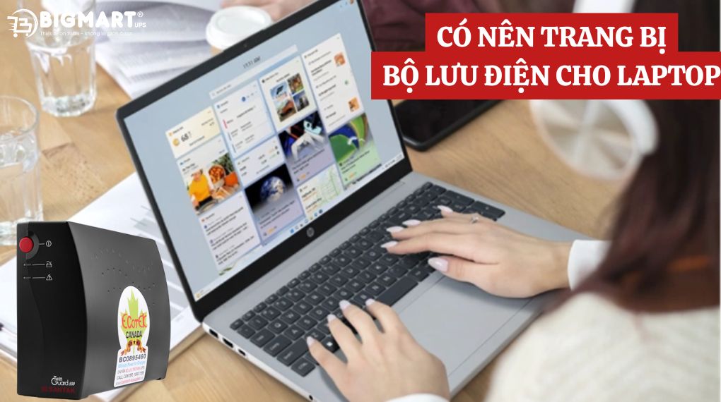 Có nên trang bị Bộ lưu điện cho laptop
