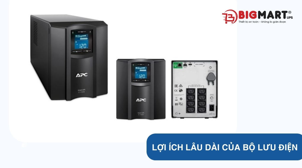 Lợi ích lâu dài của bộ lưu điện