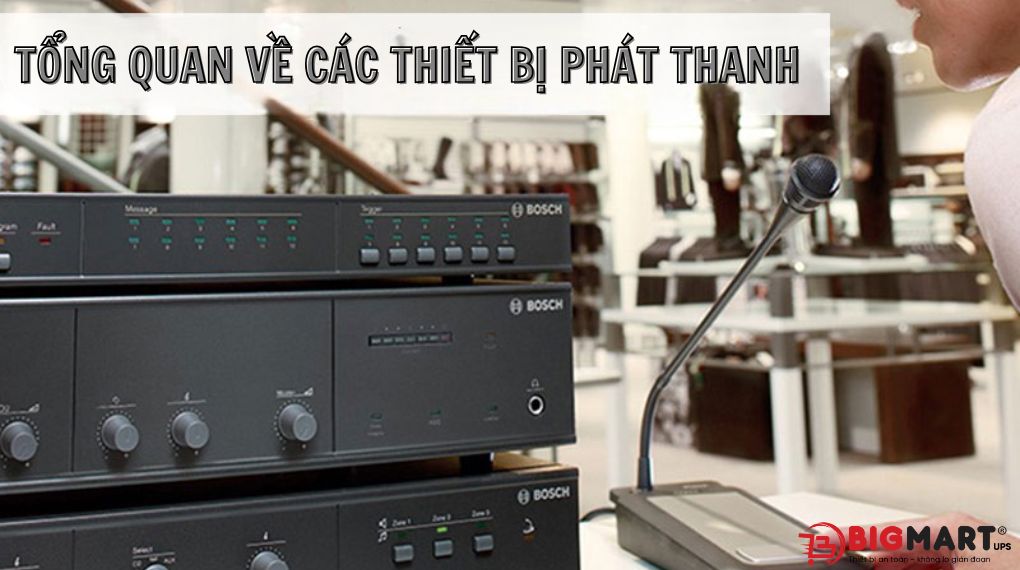 Bộ lưu điện cho các thiết bị phát thanh