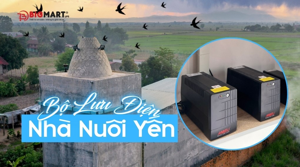 Bộ lưu điện cho nhà yến