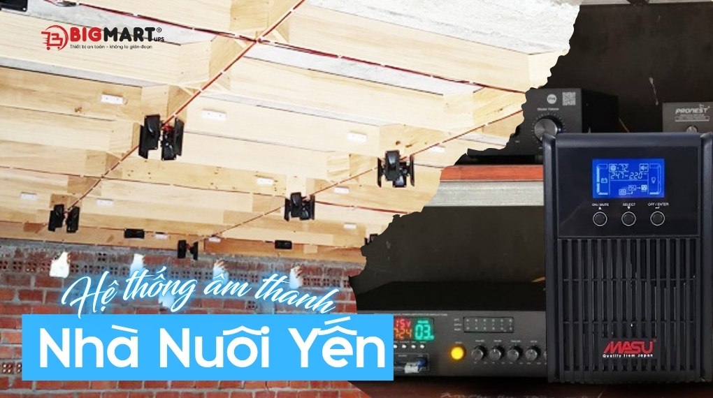 Bộ lưu điện cho nhà yến