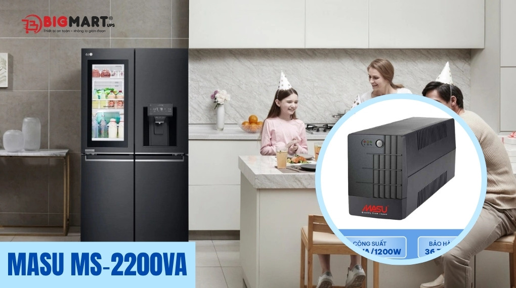 Bộ lưu điện cho tủ lạnh gia đình