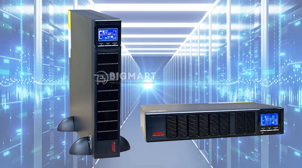 Siêu thị bộ lưu điện cung cấp UPS MASU MS-1KR LCD chính hãng