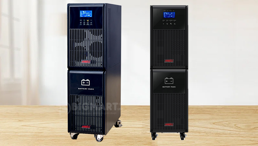 MASU MS-6K LCD tích hợp 16 ắc quy giúp kéo dài thời gian lưu điện